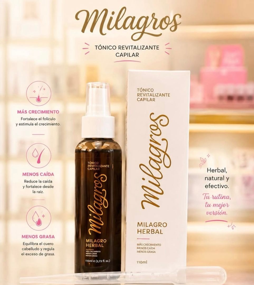 Tónico milagro herbal 