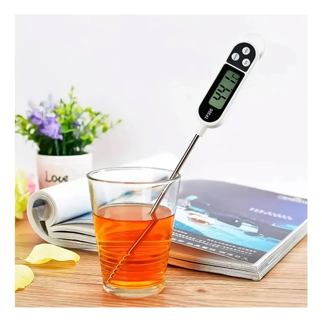 TERMOMETRO PARA ALIMENTOS DIGITAL EN ACERO TP300