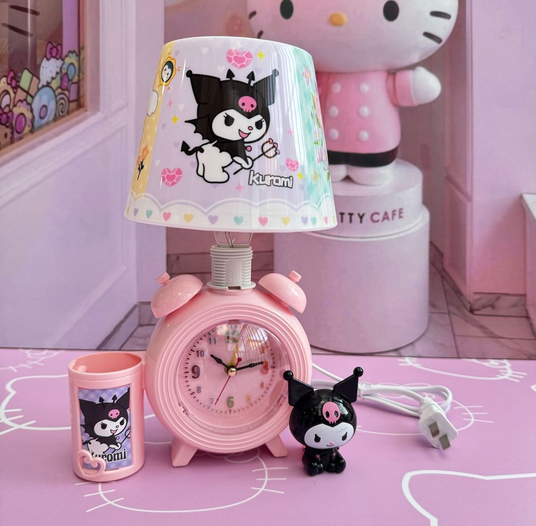 Reloj/lampara Sanrio 
