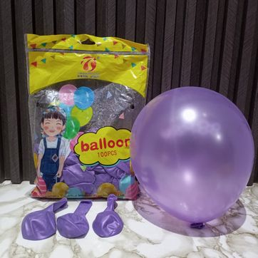 Imagen del producto GLOBO R12  LILA SATINADA