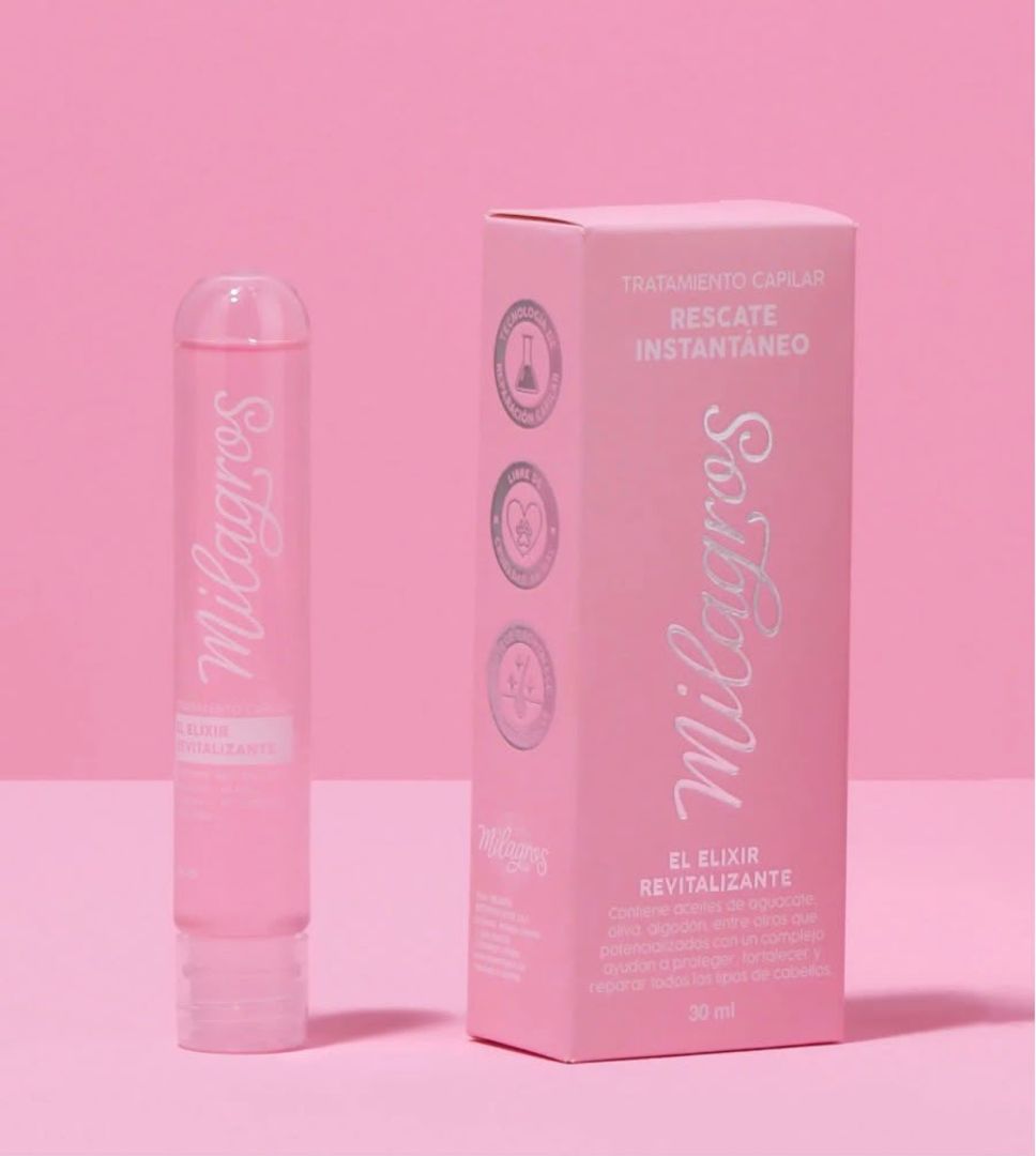 MILAGROS TRATAMIENTO CAPILAR RESCATE INSTANTÁNEO EL ELIXIR REVITALIZANTE
