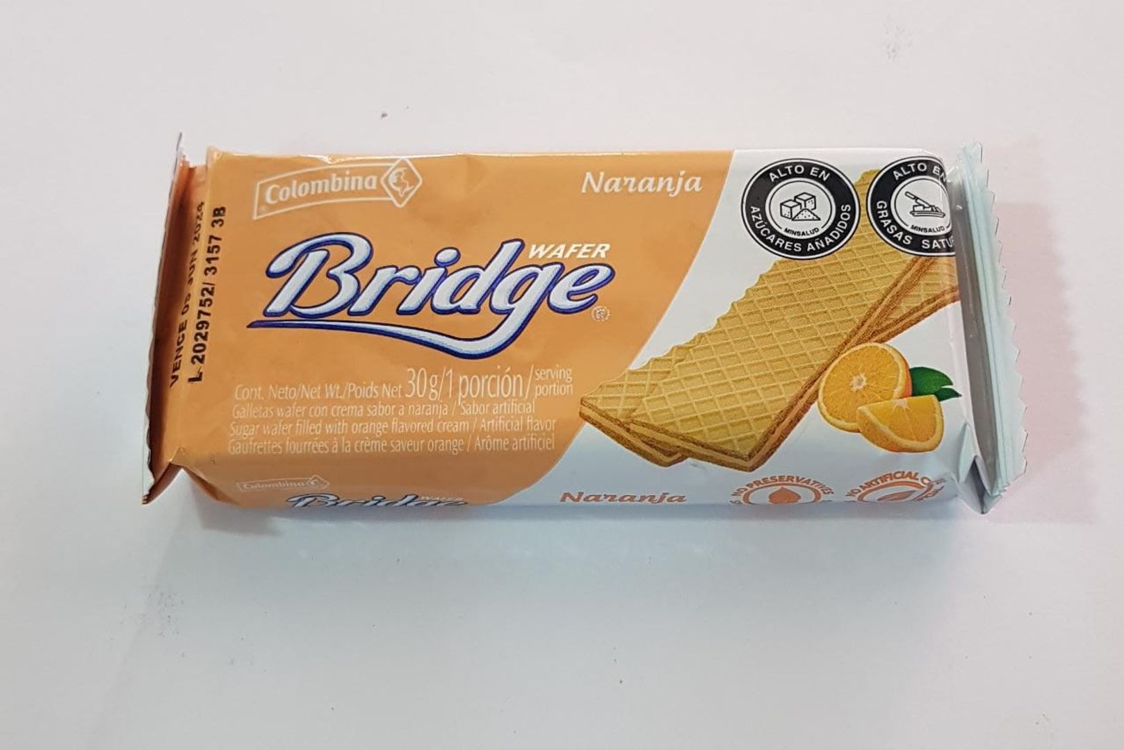 GALLETA BRIDGE 3O GR