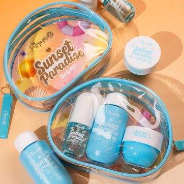 Imagen del producto KIT CARTUCHERA SUNSET PARADISE PURPURE