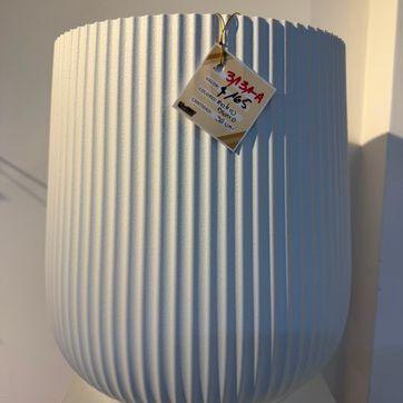 Imagen del producto MATERO PLASTICO TALLADO BLANCO GRANDE
