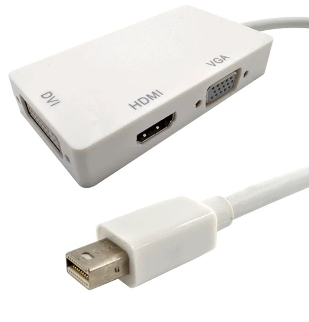Cable Mini DP a Multipuerto Video (VGA, DVI, HDMI)