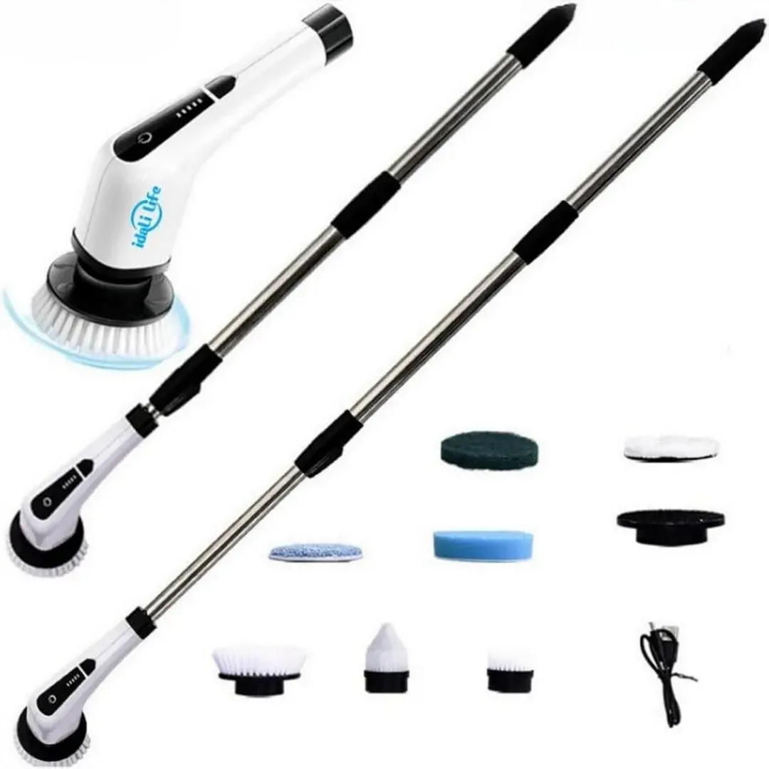 CEPILLO LIMPIEZA MULTIFUNCIONAL 9 EN 1 ELECTRICO 