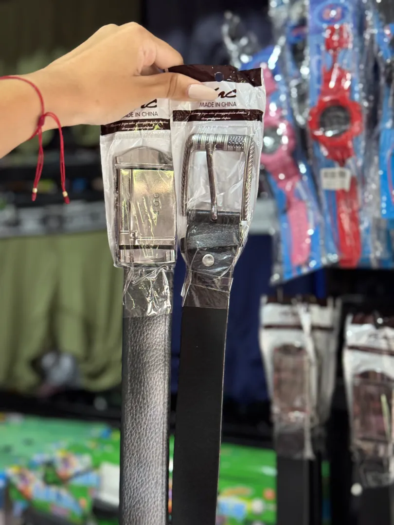 Cinturones Masculinos de Símil Cuero