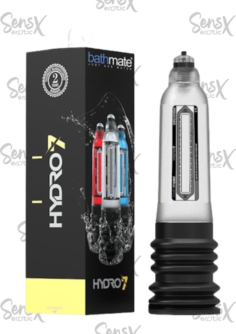 Bomba Para El Pene Bathmate Hydro 7 Transparente