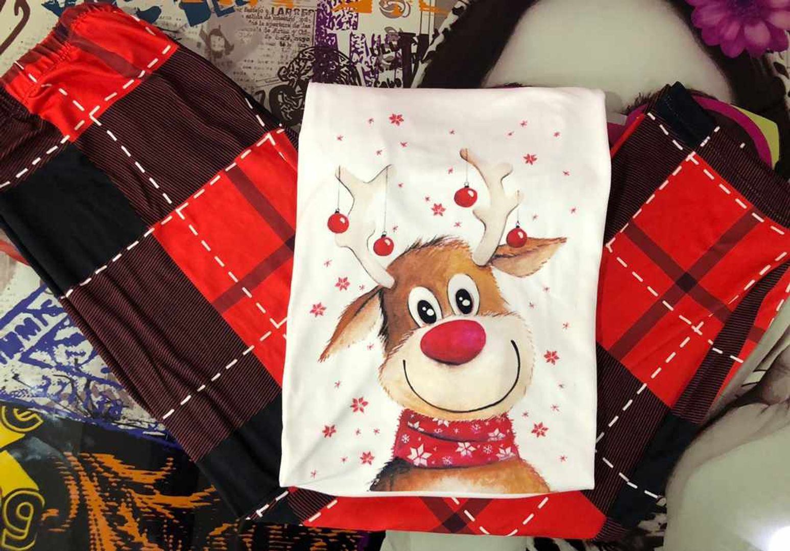 PIJAMA NAVIDEÑA FAMILIA  - PIJM04