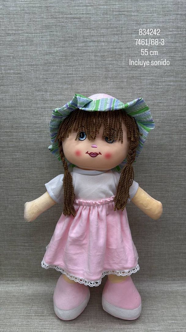MUÑECA DE TRAPO SURTIDA 55 CM