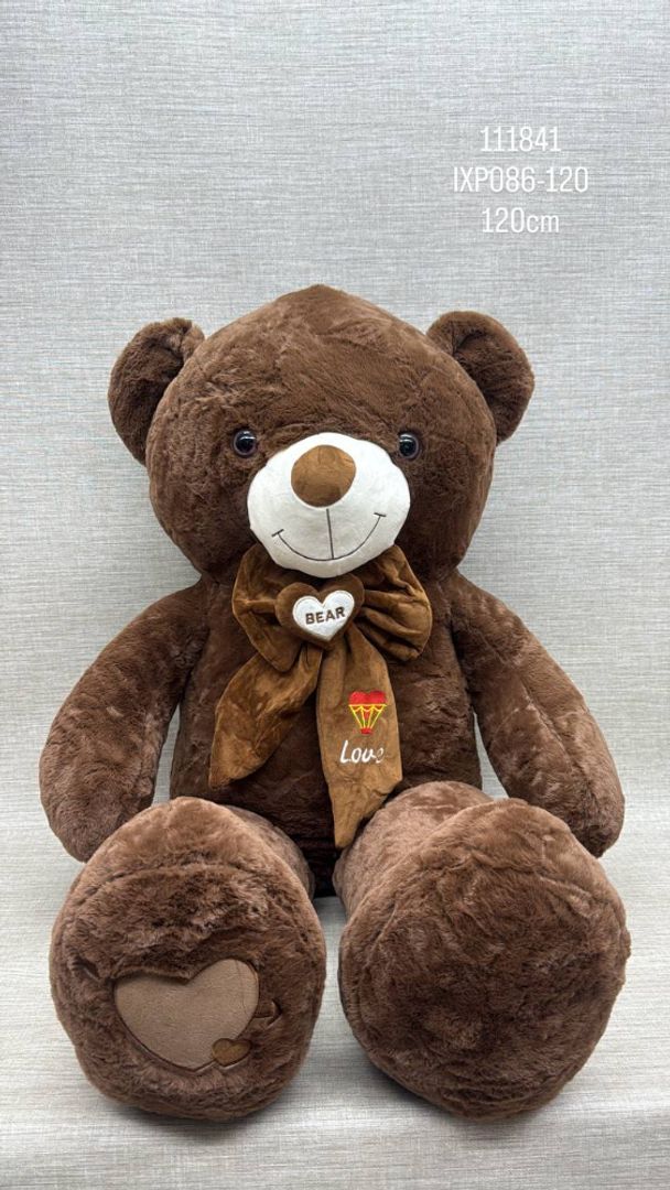 OSO PATAS LARGAS CORBATA LOVE 1.20 CM