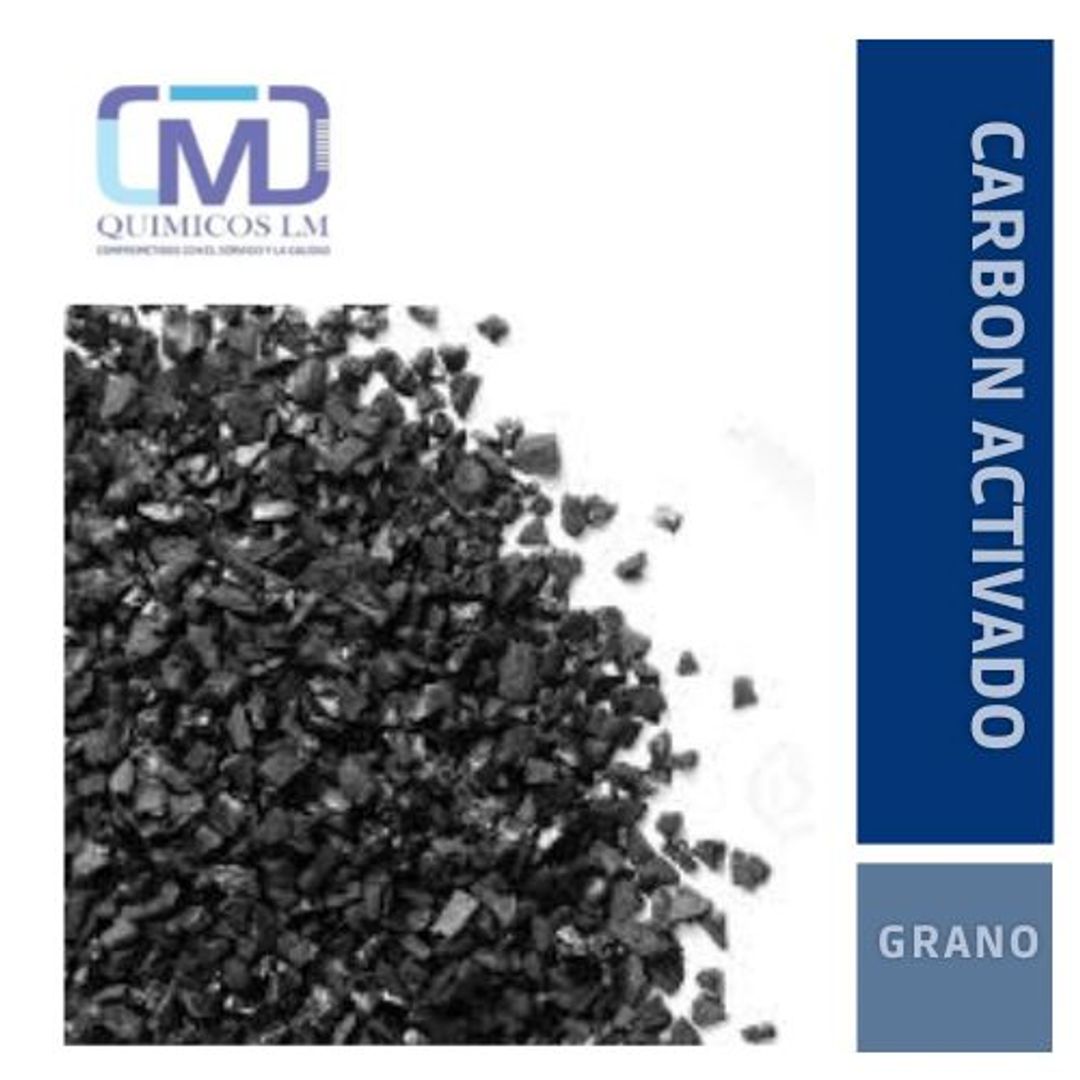 CARBÓN ACTIVADO GRANULAR X 500GR