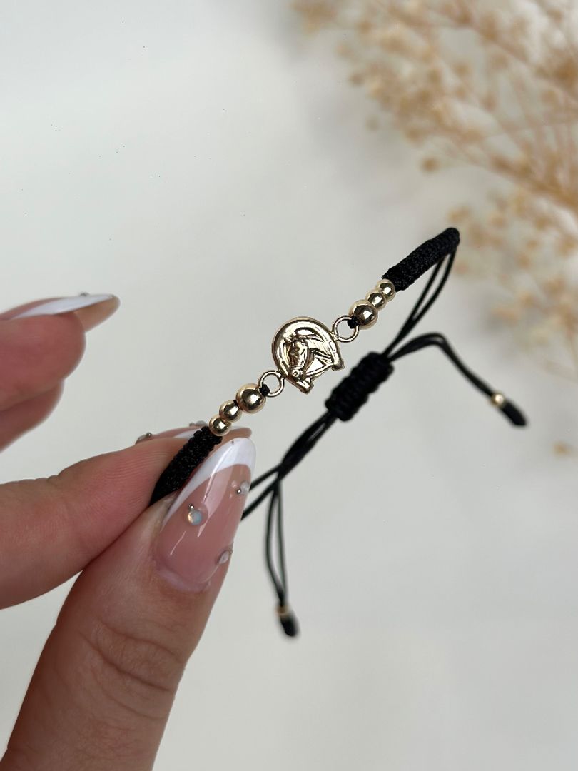 Pulsera tejida caballo 