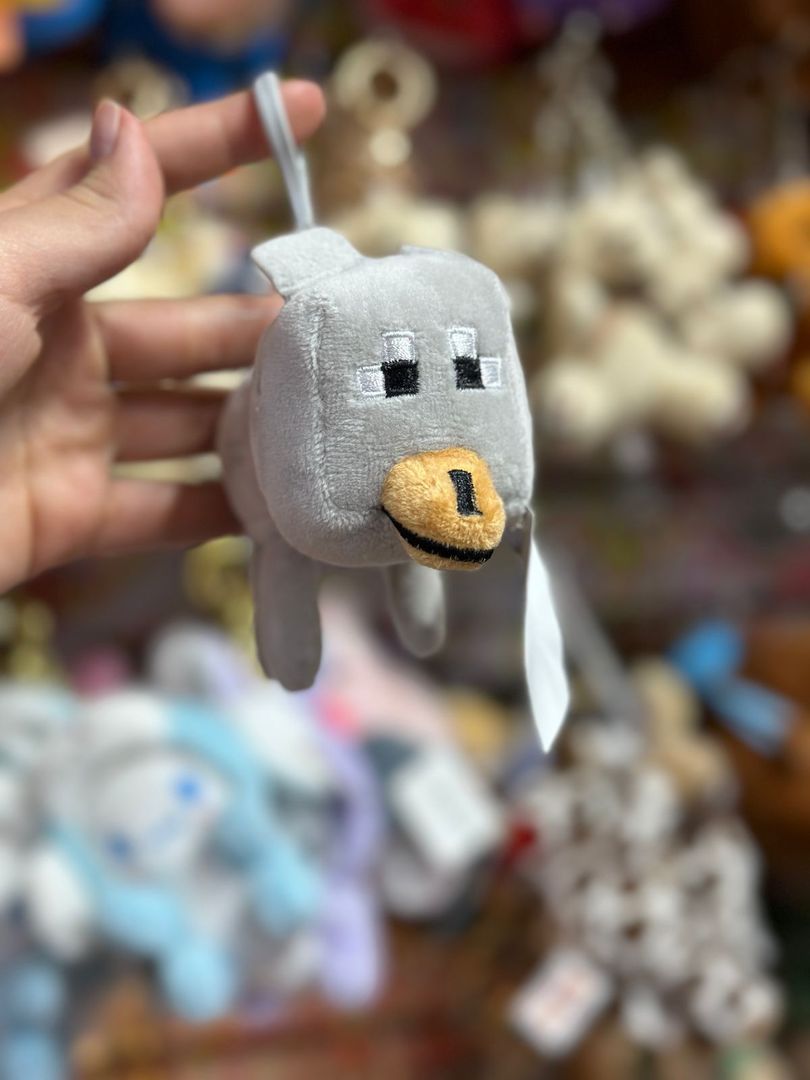 LLAVERO PELUCHE MINECRAFT
