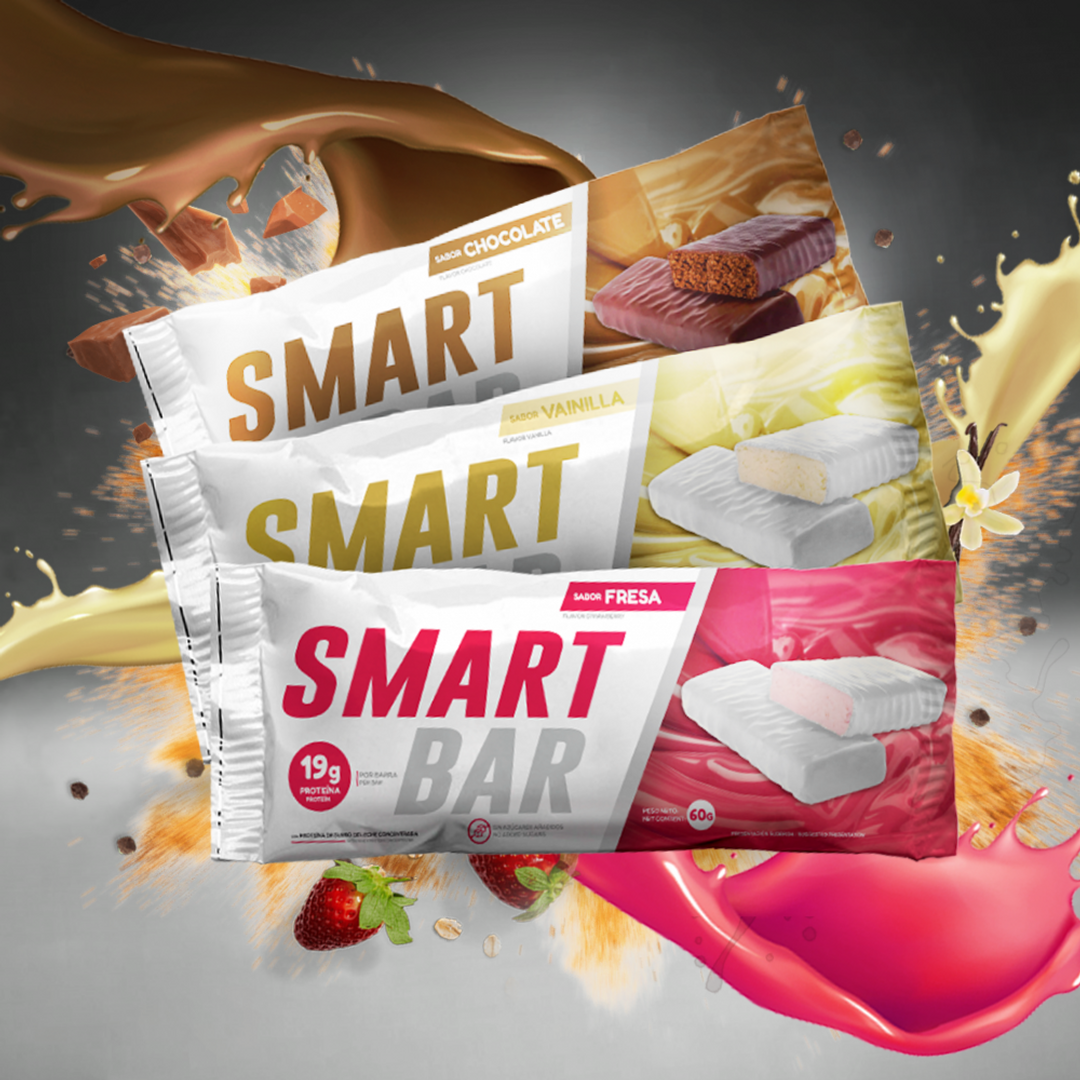 SMART BARS BARRAS DE PROTEINA 12 UNIDADES