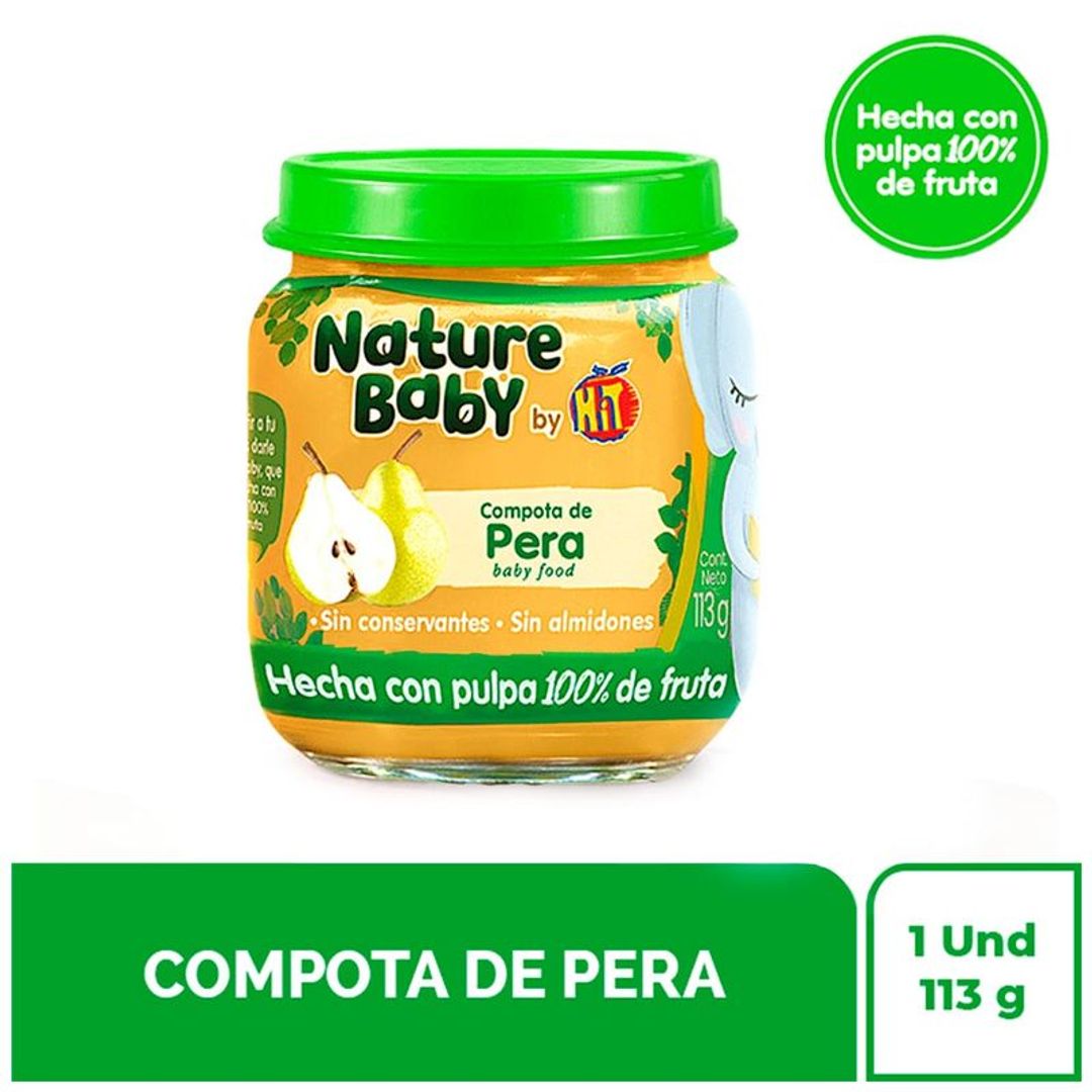 COMPOTA HIT NATURE BABY PERA*113G