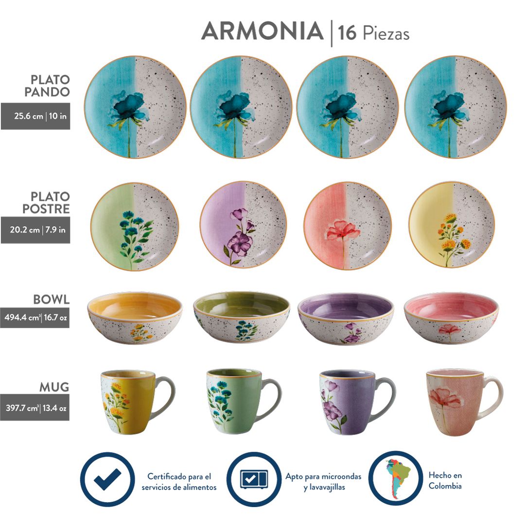 VAJILLA ARMONÍA