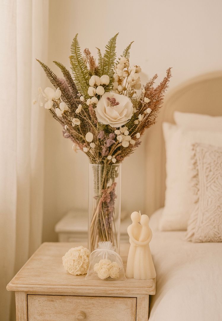 Ramo Flores Preservadas/Tela VENDIDO 