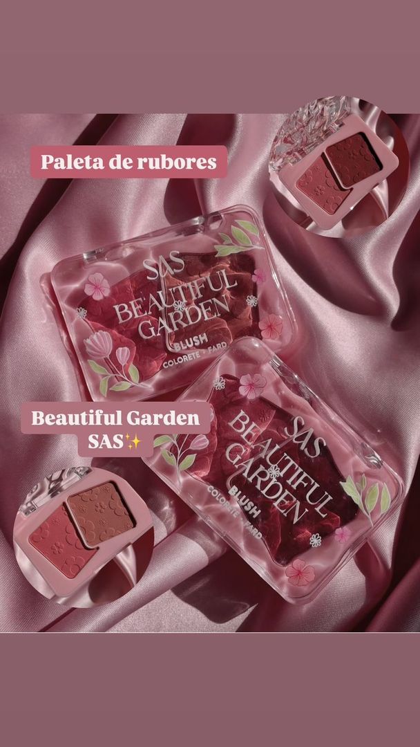 Paleta de Rubores SAS 