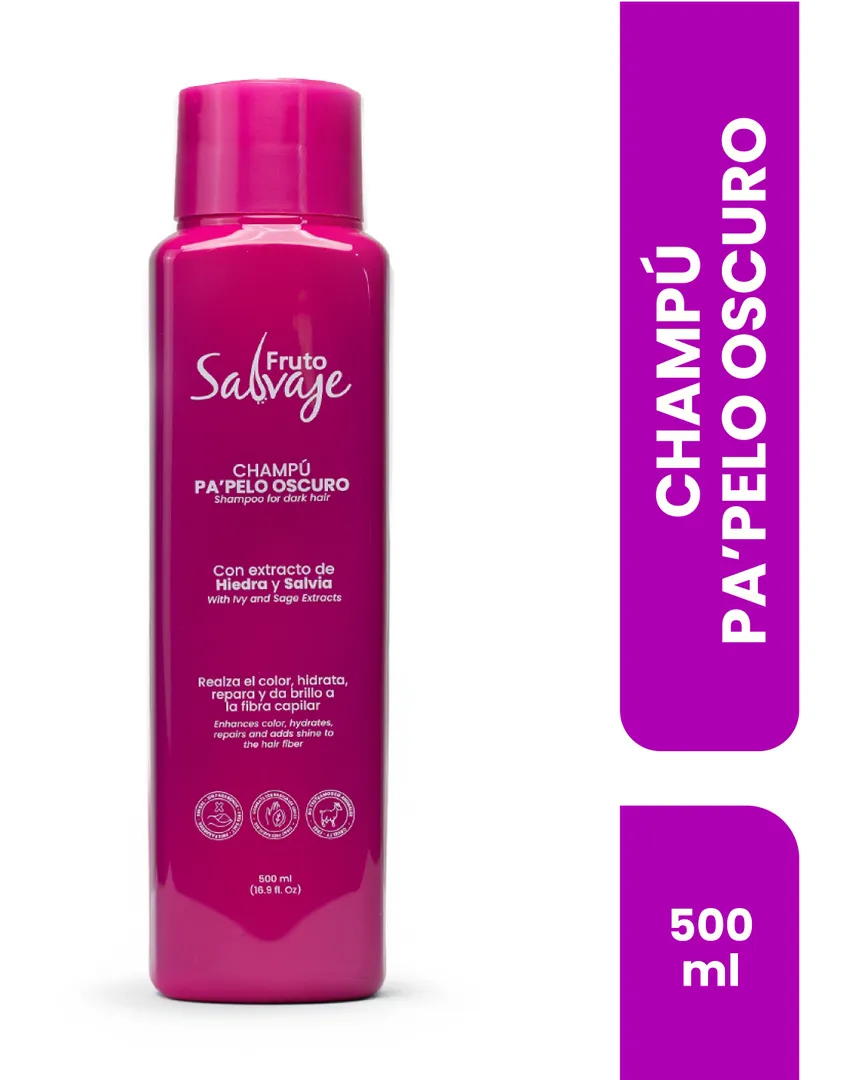 SHAMPOO PA PELO OSCURO 500ML FRUTO SALVAJE