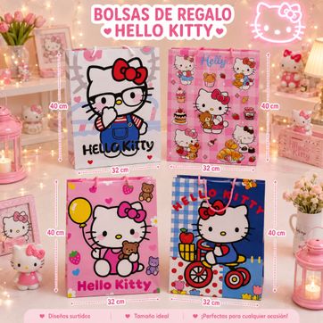 Imagen del producto Bolsa de regalo grande hello Kitty 