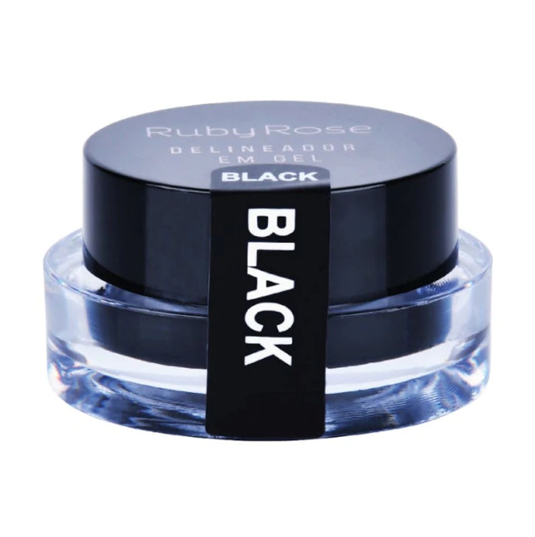 DELINEADOR DE OJOS EN GEL NEGRO RUBY ROSE
