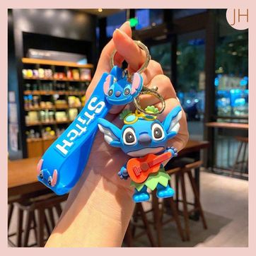 Imagen del producto Llavero Stitch Hawaiano Guitarra 