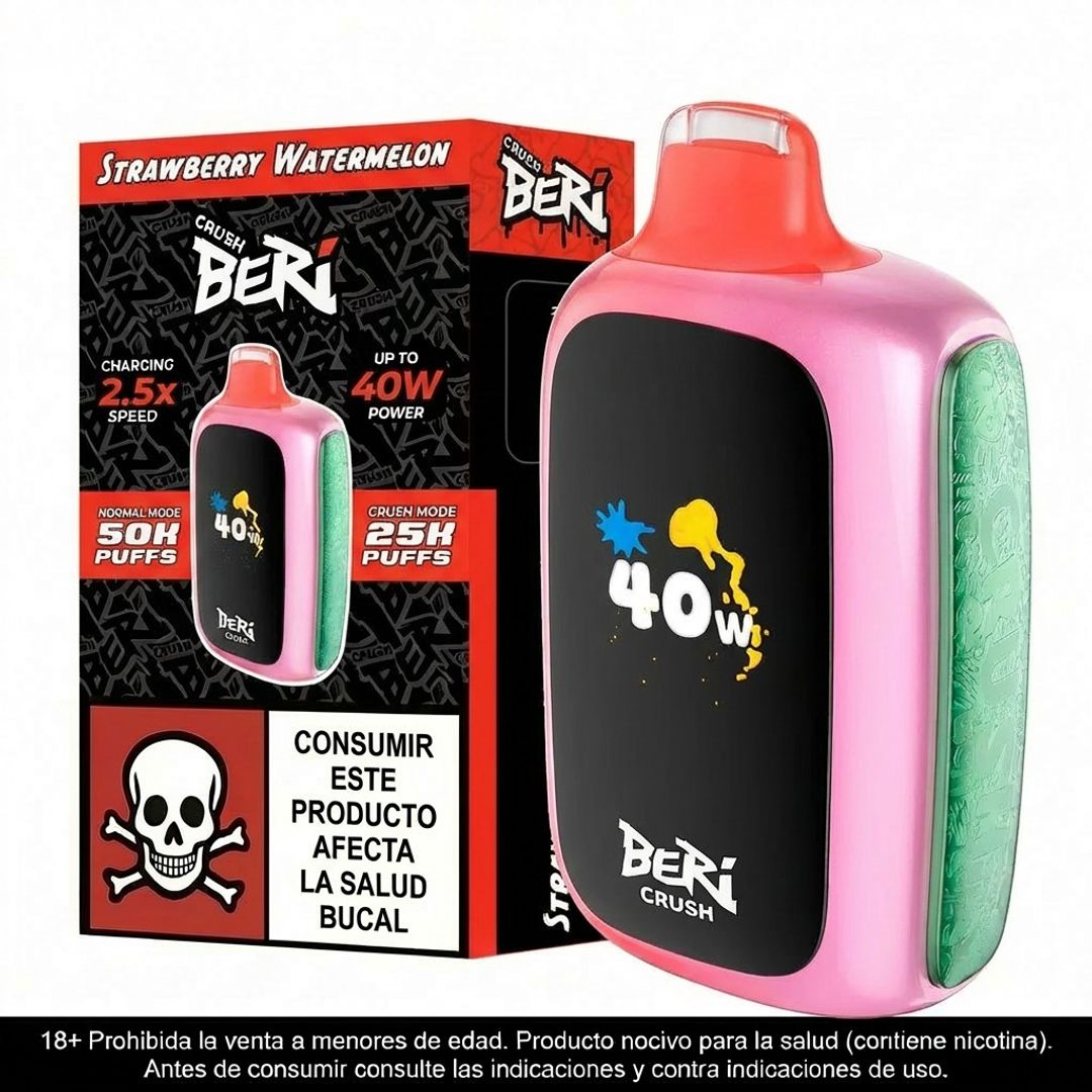 Beri Strawberry Watermelon 50.000 Puffs