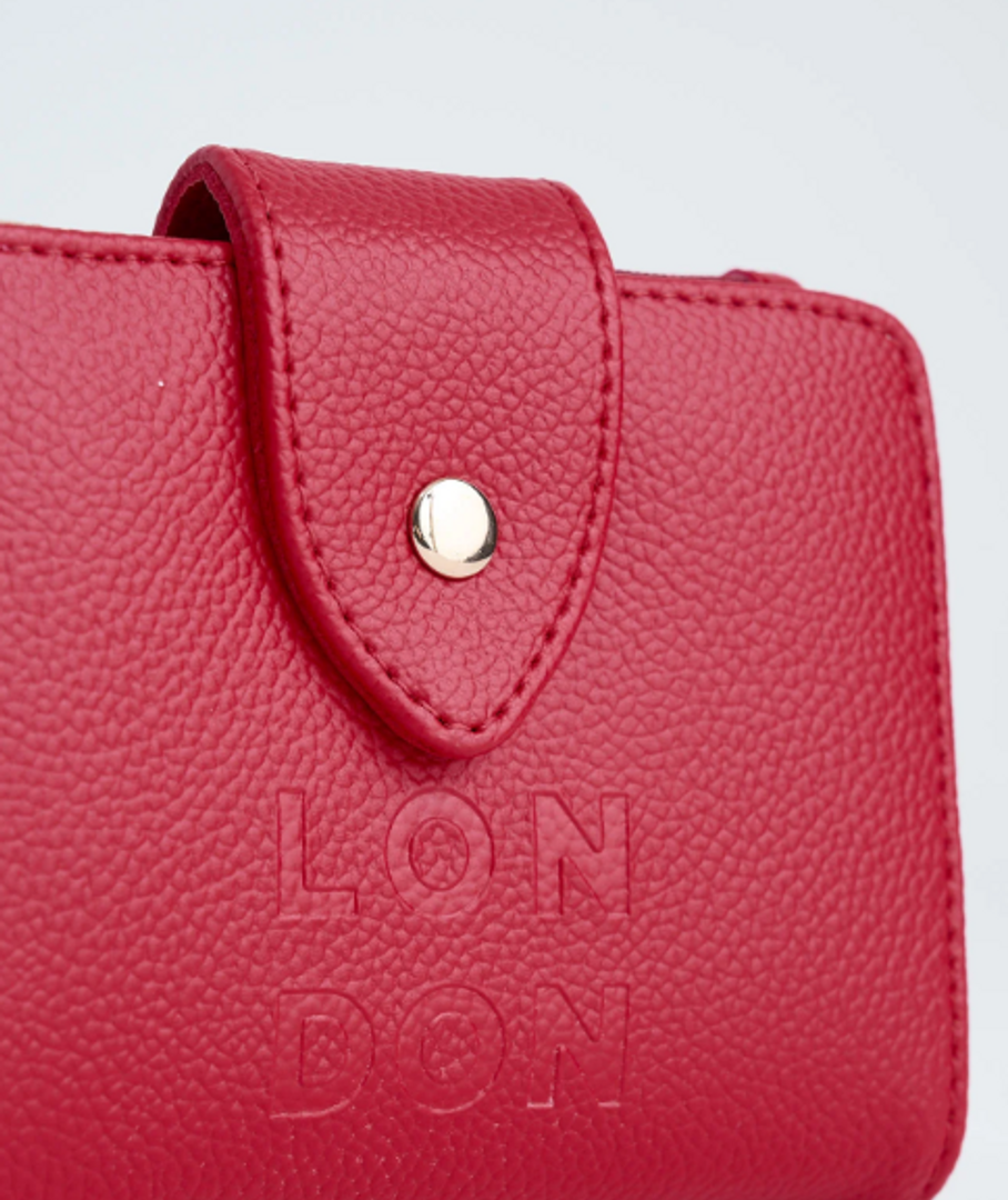 BILLETERA NEW YORK ROJO