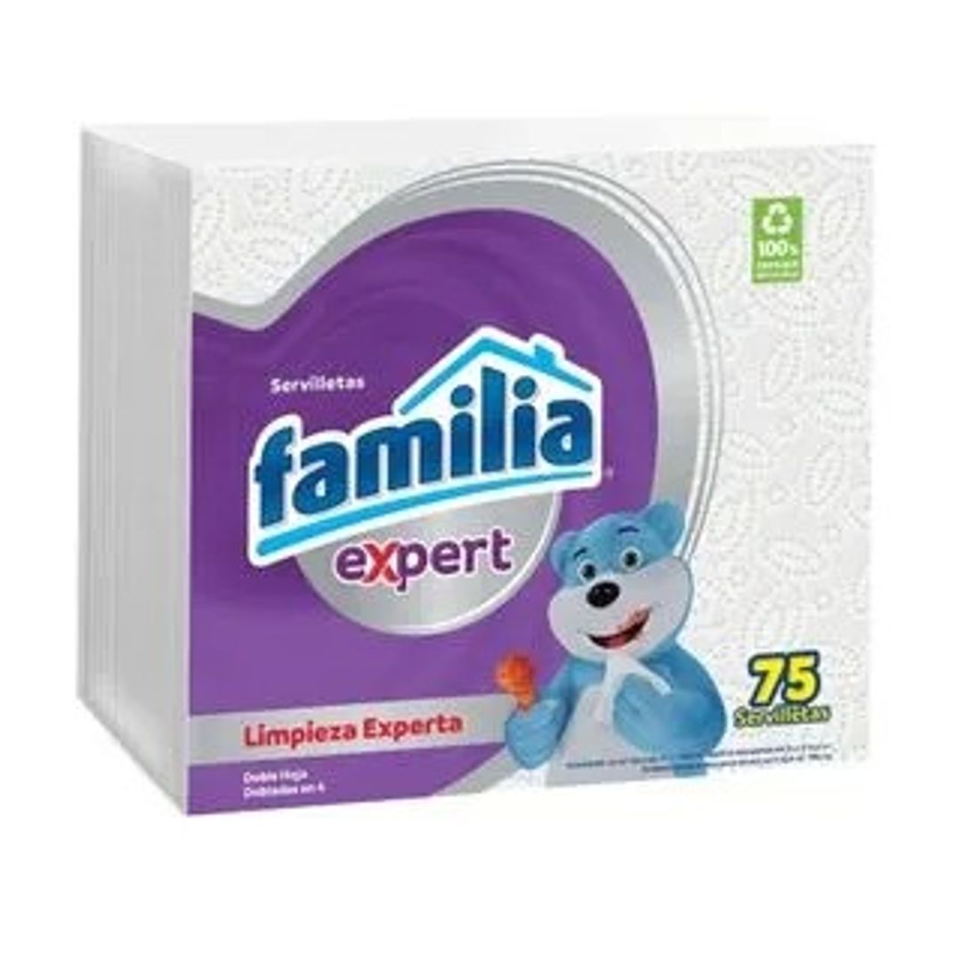 SERVILLETA FAMILIA EXPERT X 75 HOJAS