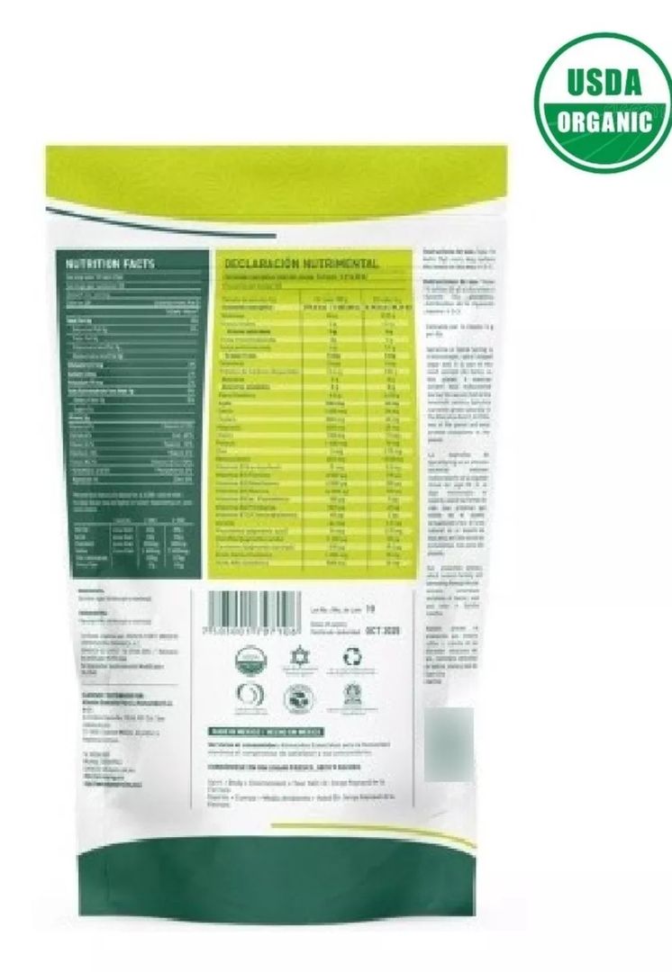 ALGA SPIRULINA ANCESTRAL TECUITLATL 