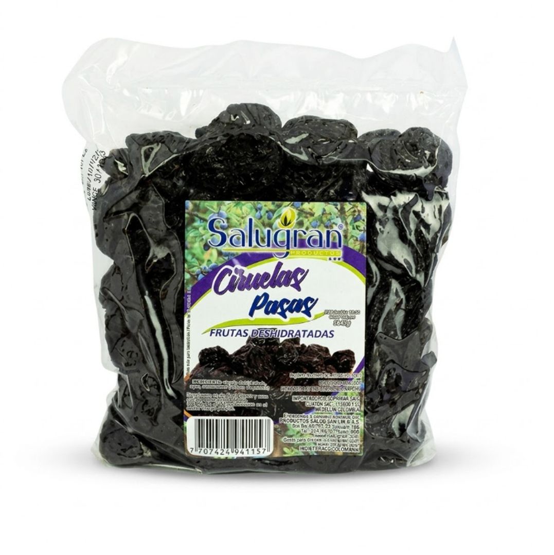 CIRUELA PASAS X 250GR SALUGRAN