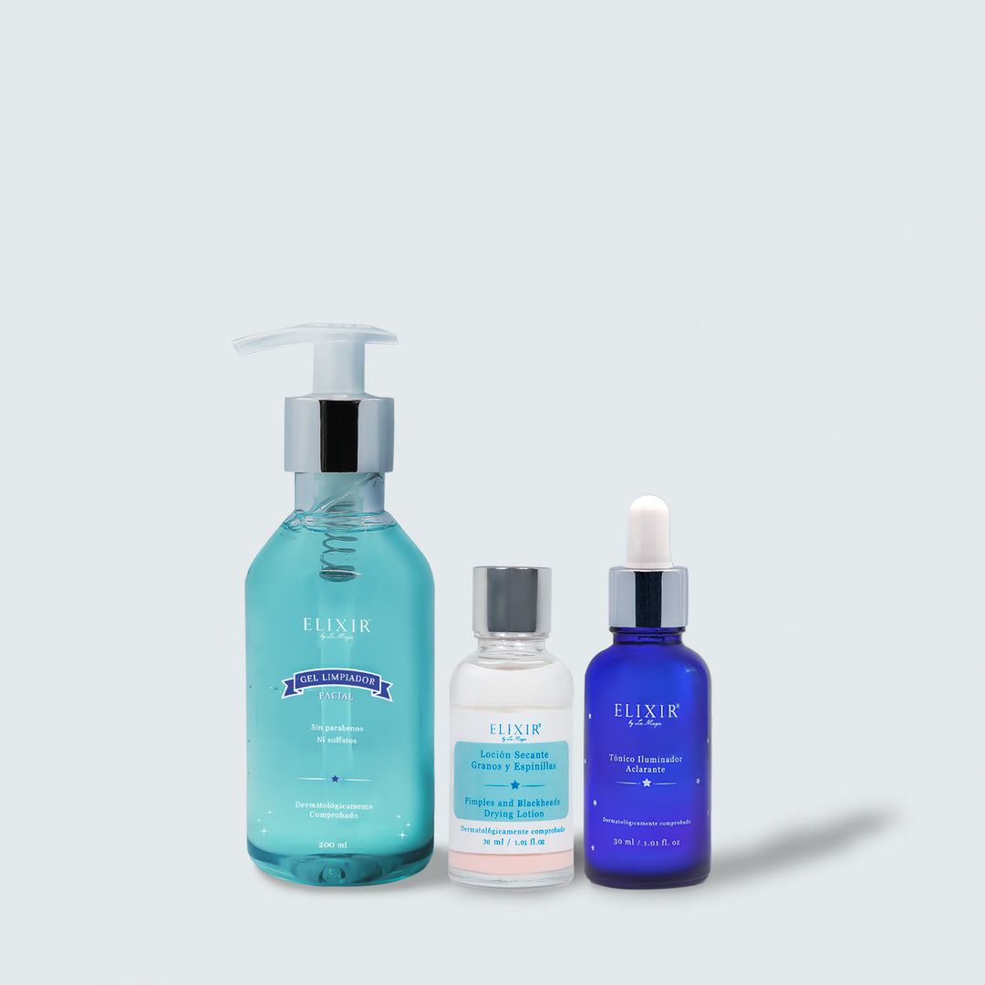 KIT Rescate Granos, Acné y Espinillas Elixir by La Maga 