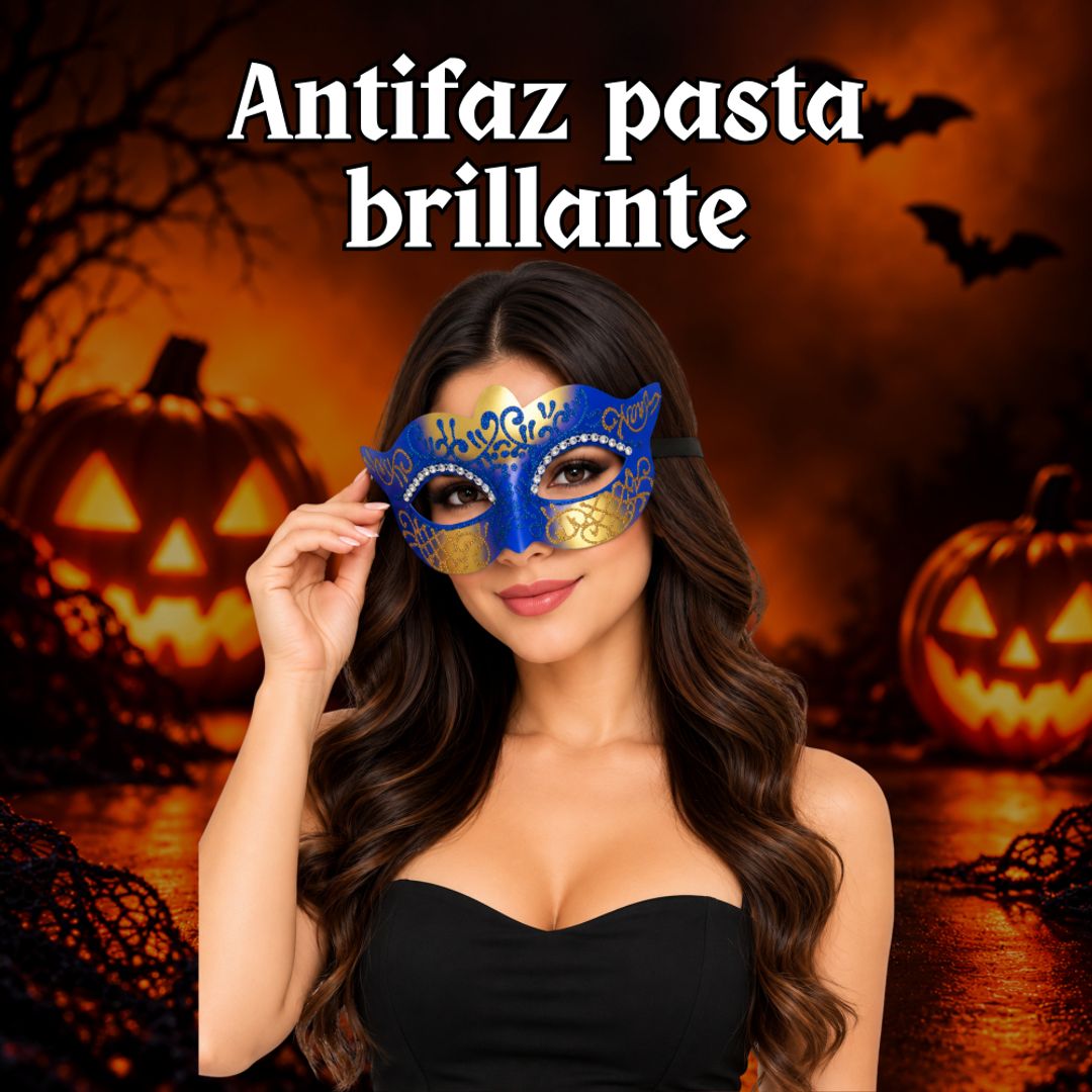 Antifaz pasta brillante