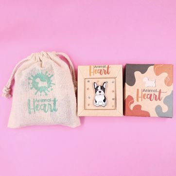 PIN BULLDOG FRANCES BLANCO NEGRO - imagen 2