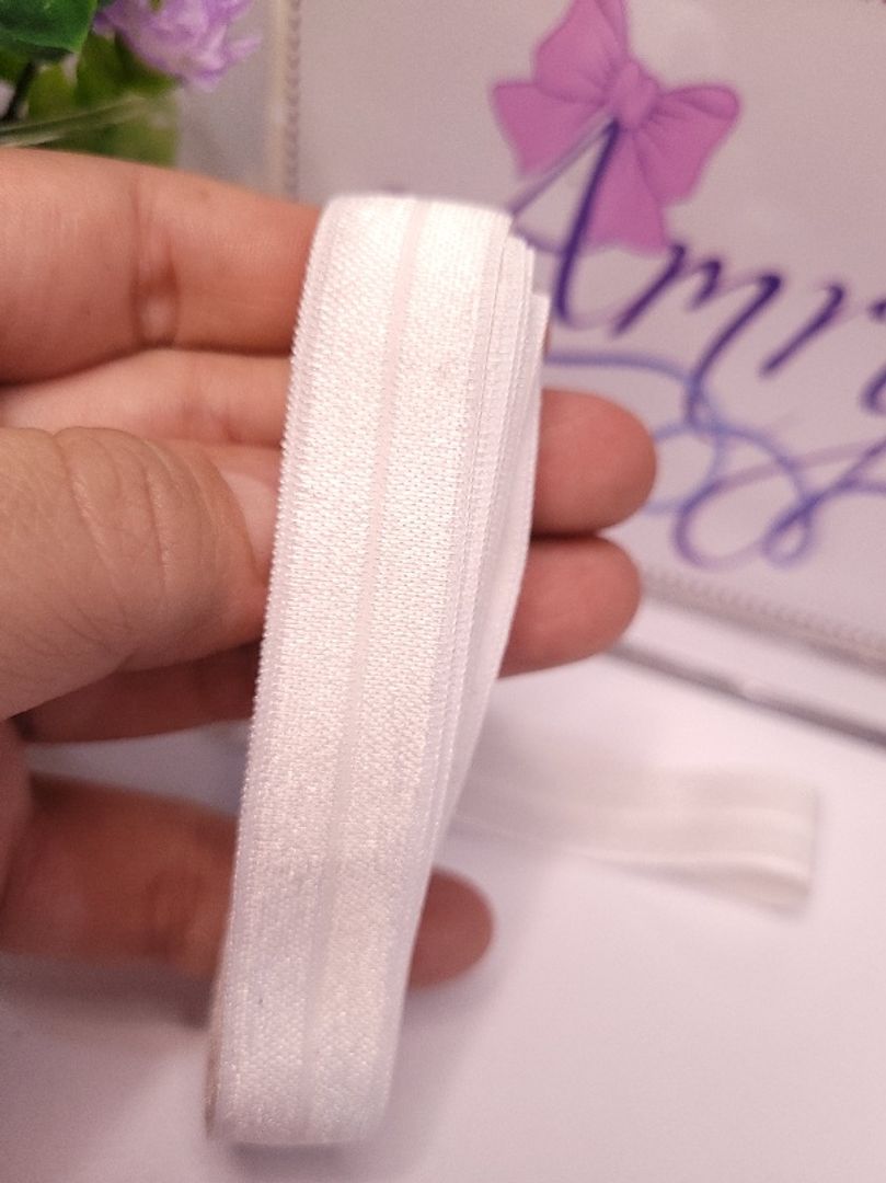 Sesgo Satinado Blanco 1.5cm 