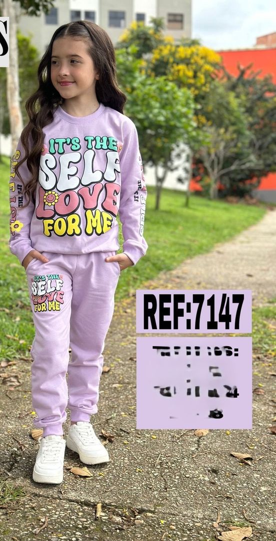 Conjunto deportivo para niña