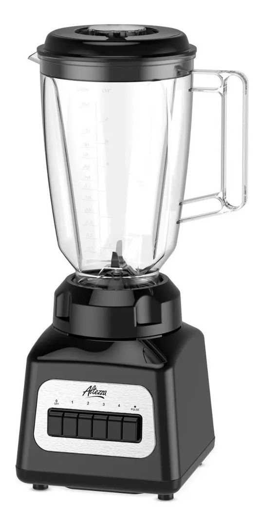 LICUADORA ALTEZZA MAX PRO 600W 1.5L 4 VELOCIDADES NEGRA