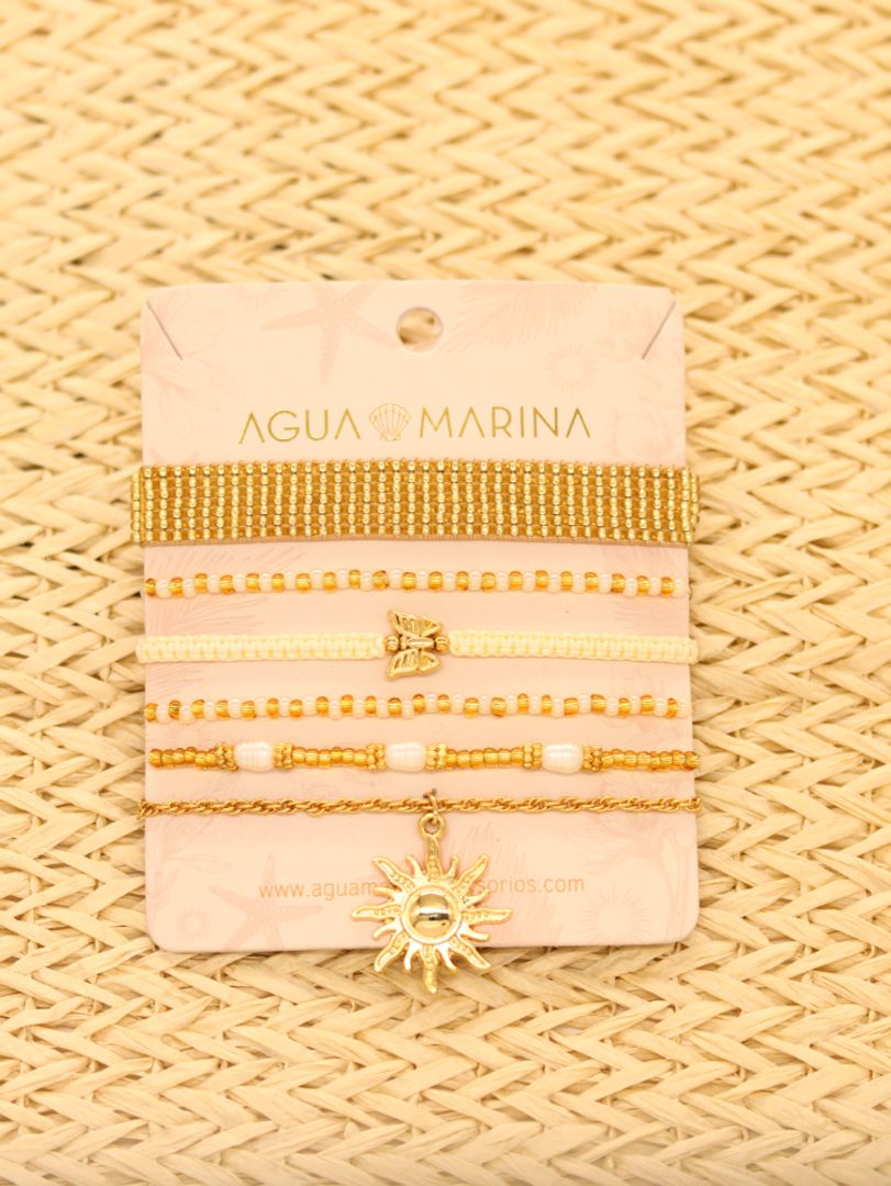 Set Pulsera Sunny