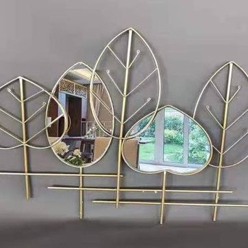 Imagen del producto Espejo en latón de pared