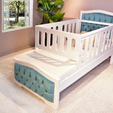 Imagen del producto CAMA CUNA DREAMS BLANCA TAPIZ
