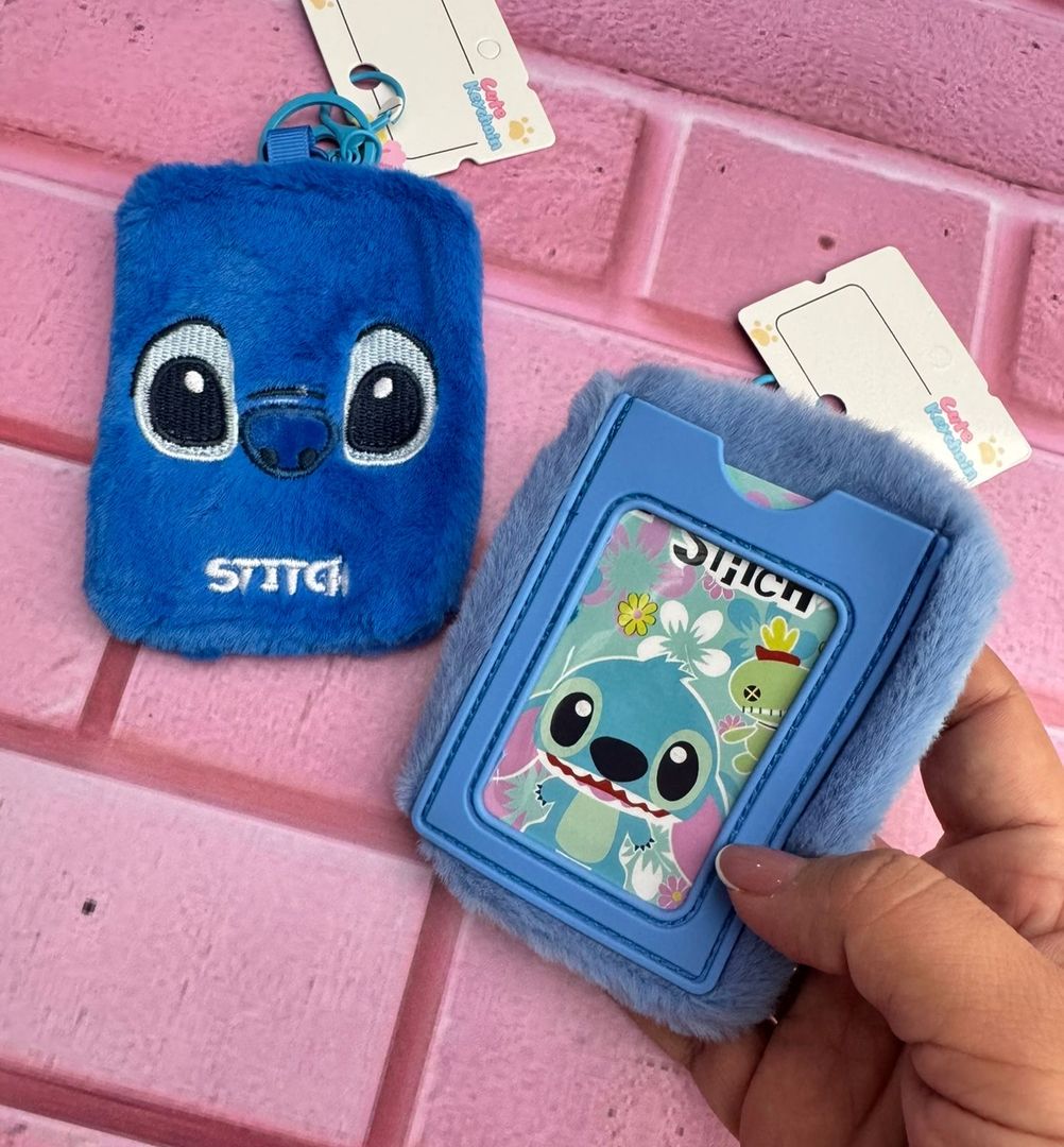 Portacarnet peluche 