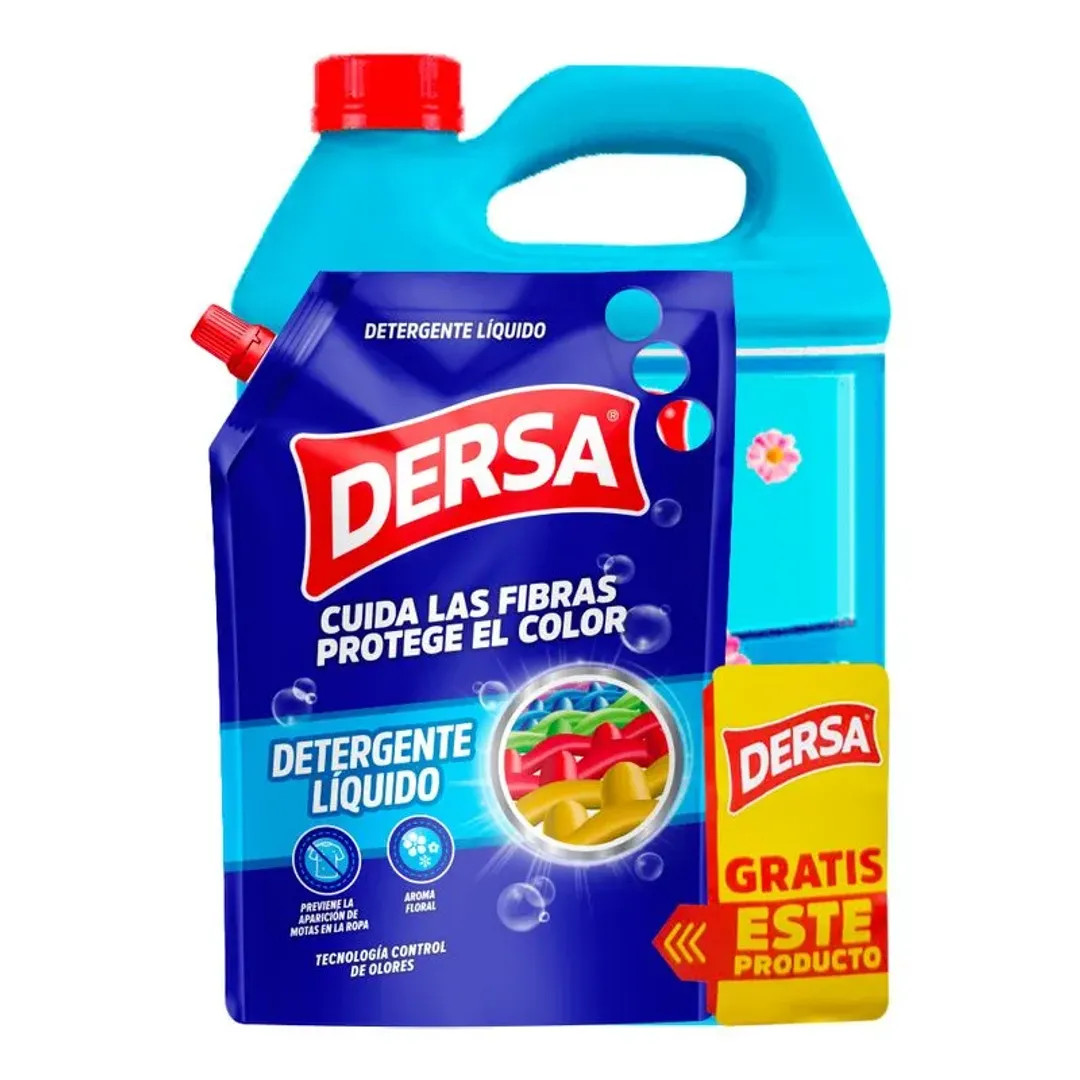 SUAVIZANTE DERSA PRIMAVERAL +JABON*4L