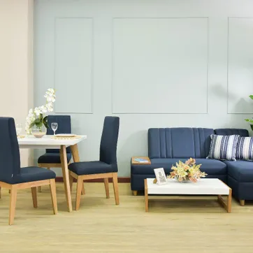 CDOR DALLAS X4 NATURAL TAPIZ NAVY - imagen 1