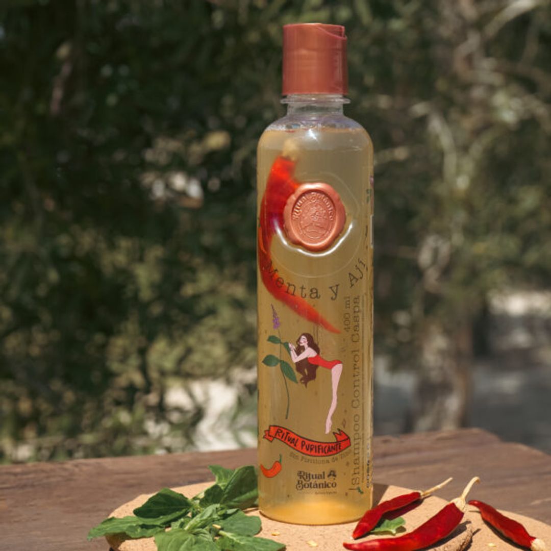 Shampoo Control Caspa Con Menta Y Ají Ritual Botánico Original