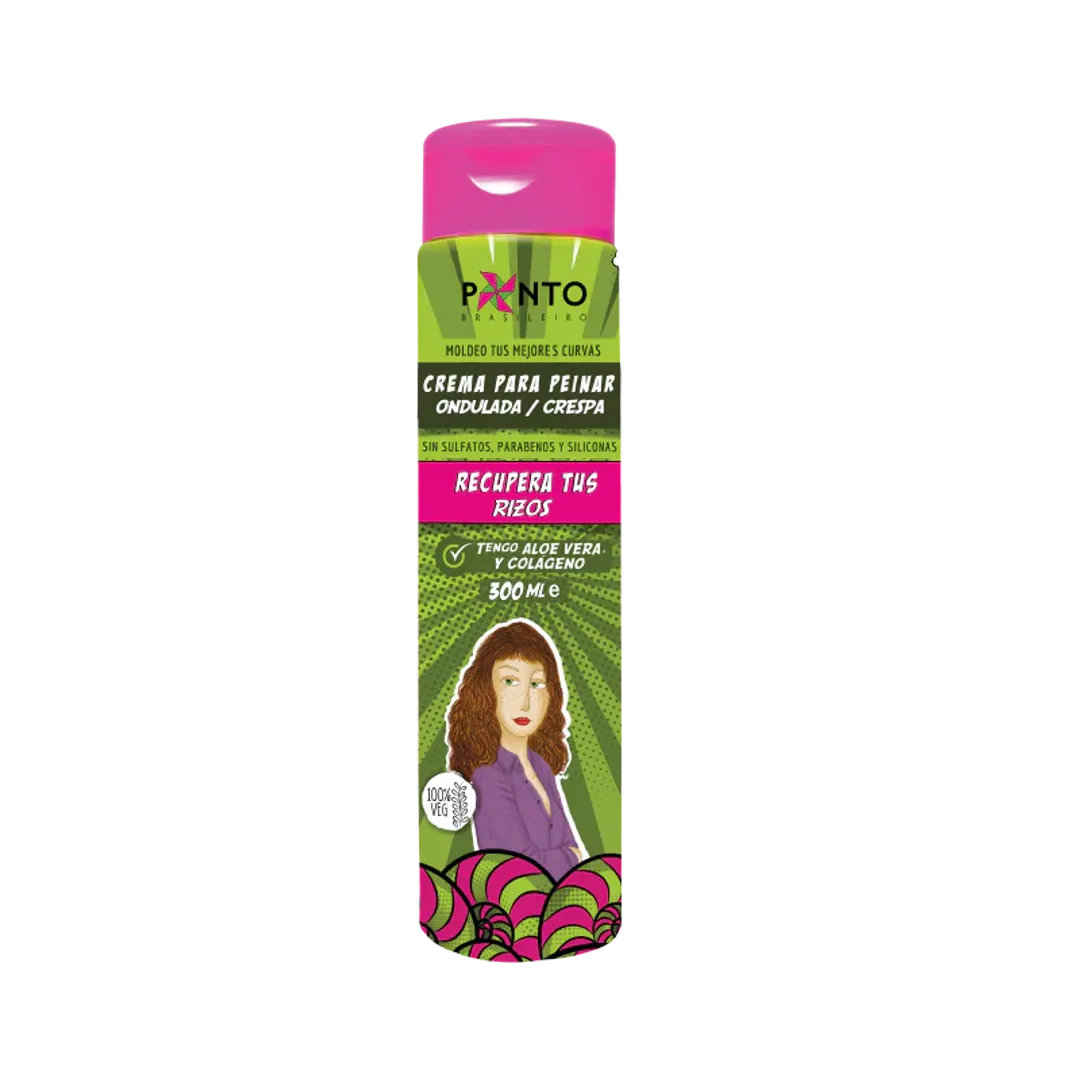 CREMA DE PEINAR ONDULADO/CRESPO 300ML PONTO 