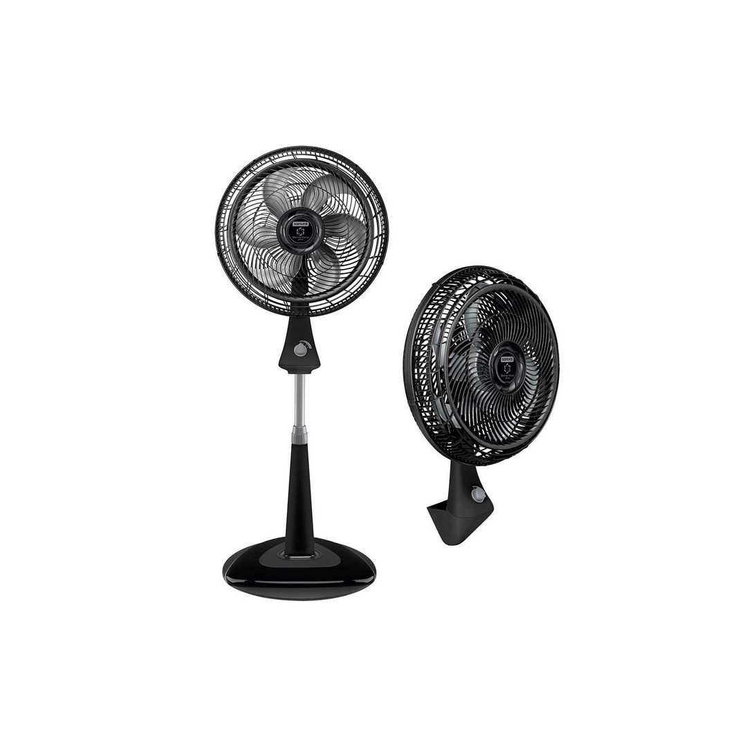 VENTILADOR SAMURAI SILENFORC PLUS 2EN1 NEGRO