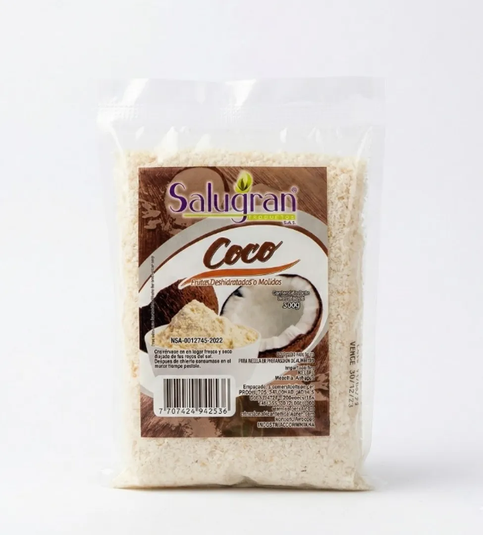 HARINA DE COCO X 500 GR SALUGRAN