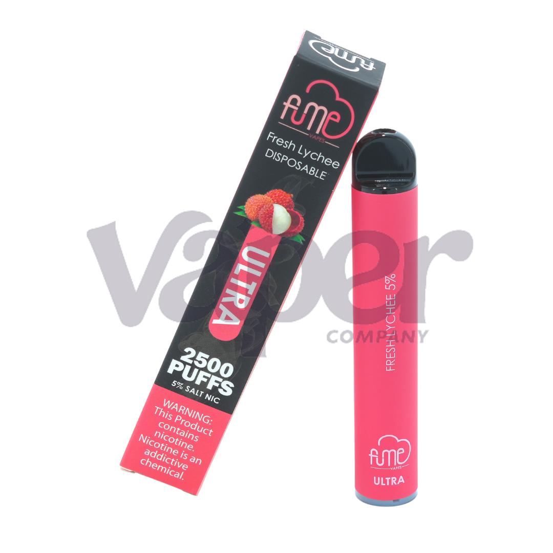 Fume Ultra Lychee Ice 2500 Puffs - Lychee Mentolado