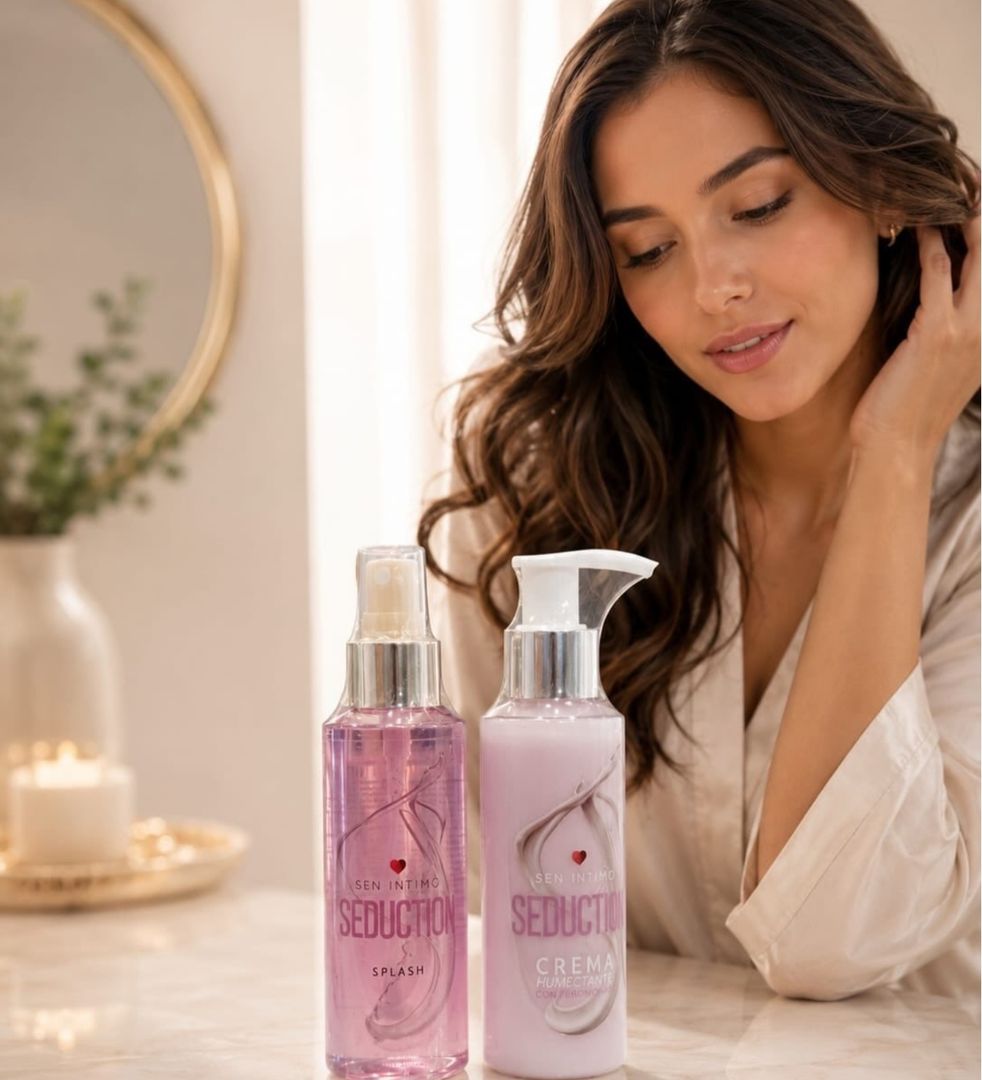 Duo crema y splah con feromonas 